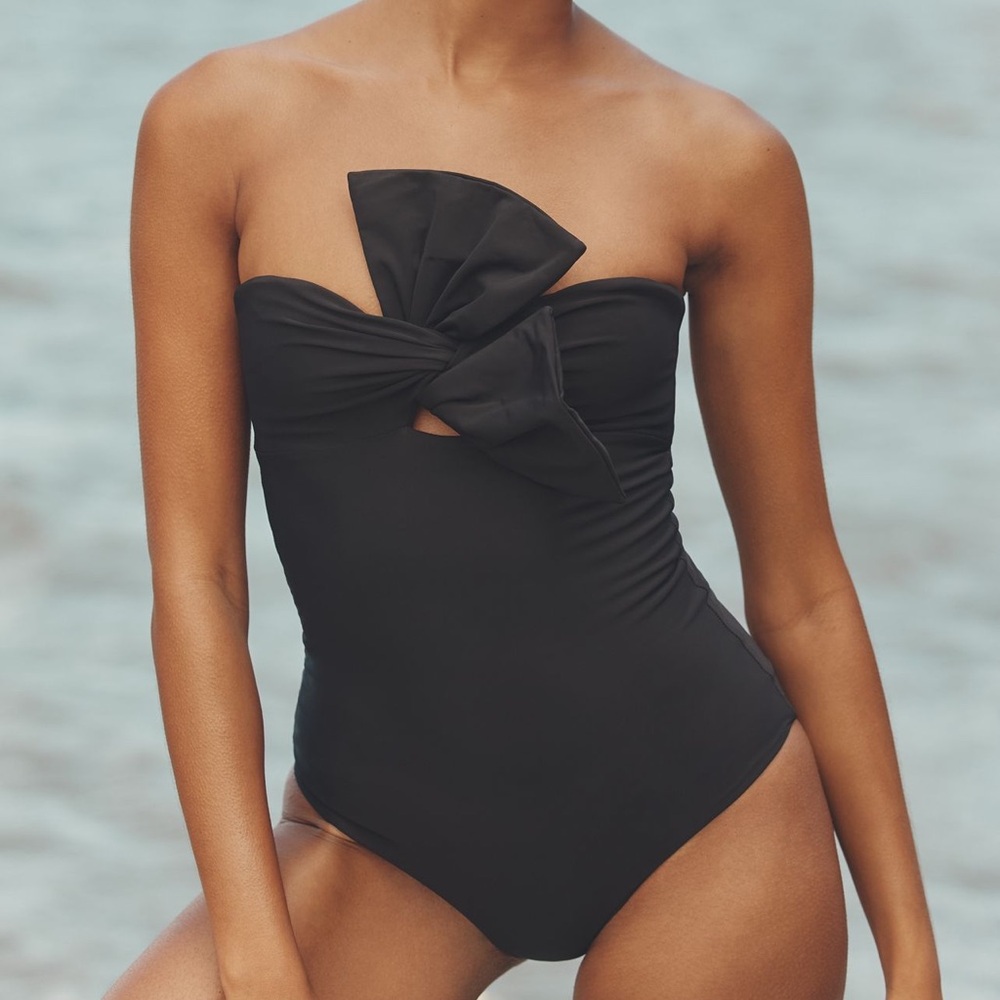 Juan de Dios Malaga One-Piece Swimsuit Anthropologie NWTs Size Large Resort Wear